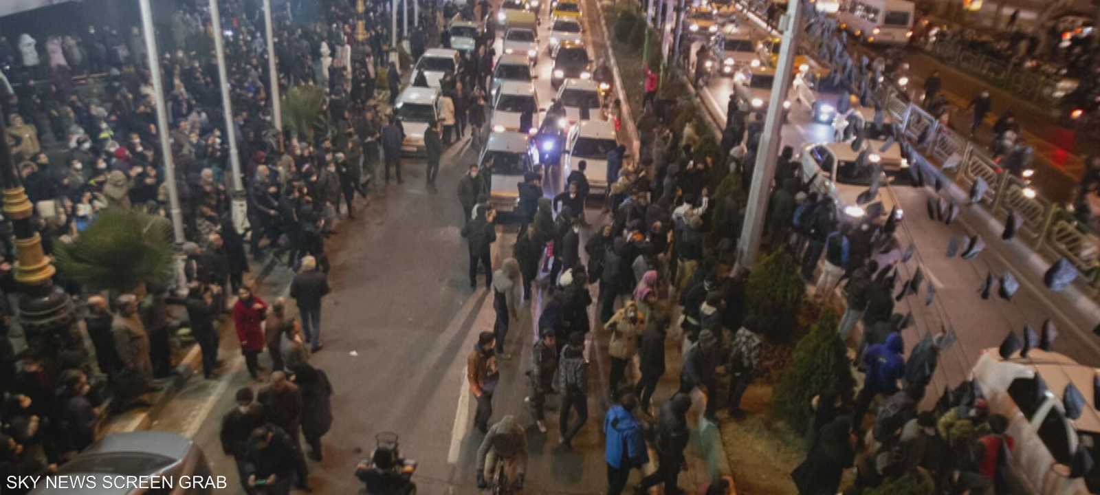 من تظاهرات إيران