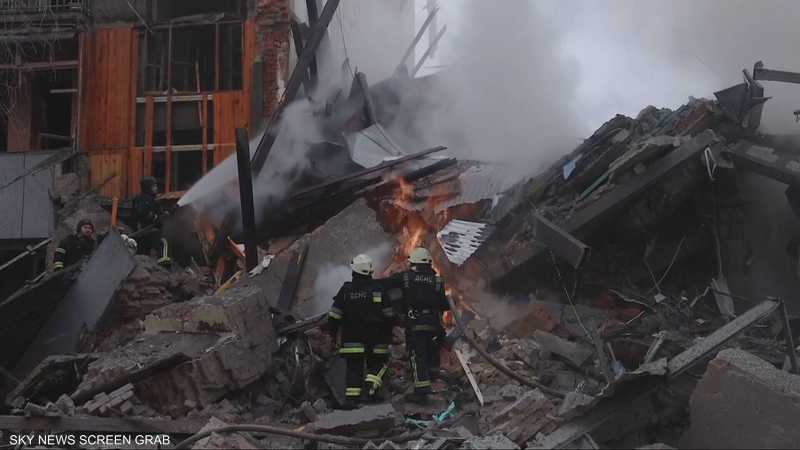 أكثر من مليون أسرة أوكرانية بلا تدفئة ولا مياه بعد هجوم روسي