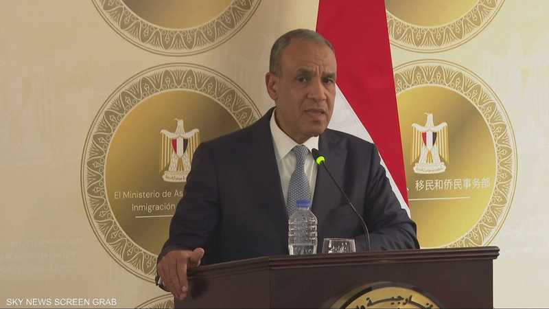 وزير الخارجية المصري بدر عبد العاطي
