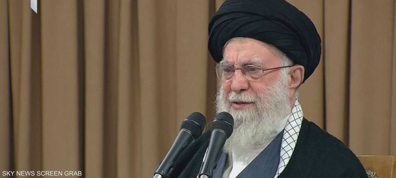 المرشد الإيراني علي خامنئ