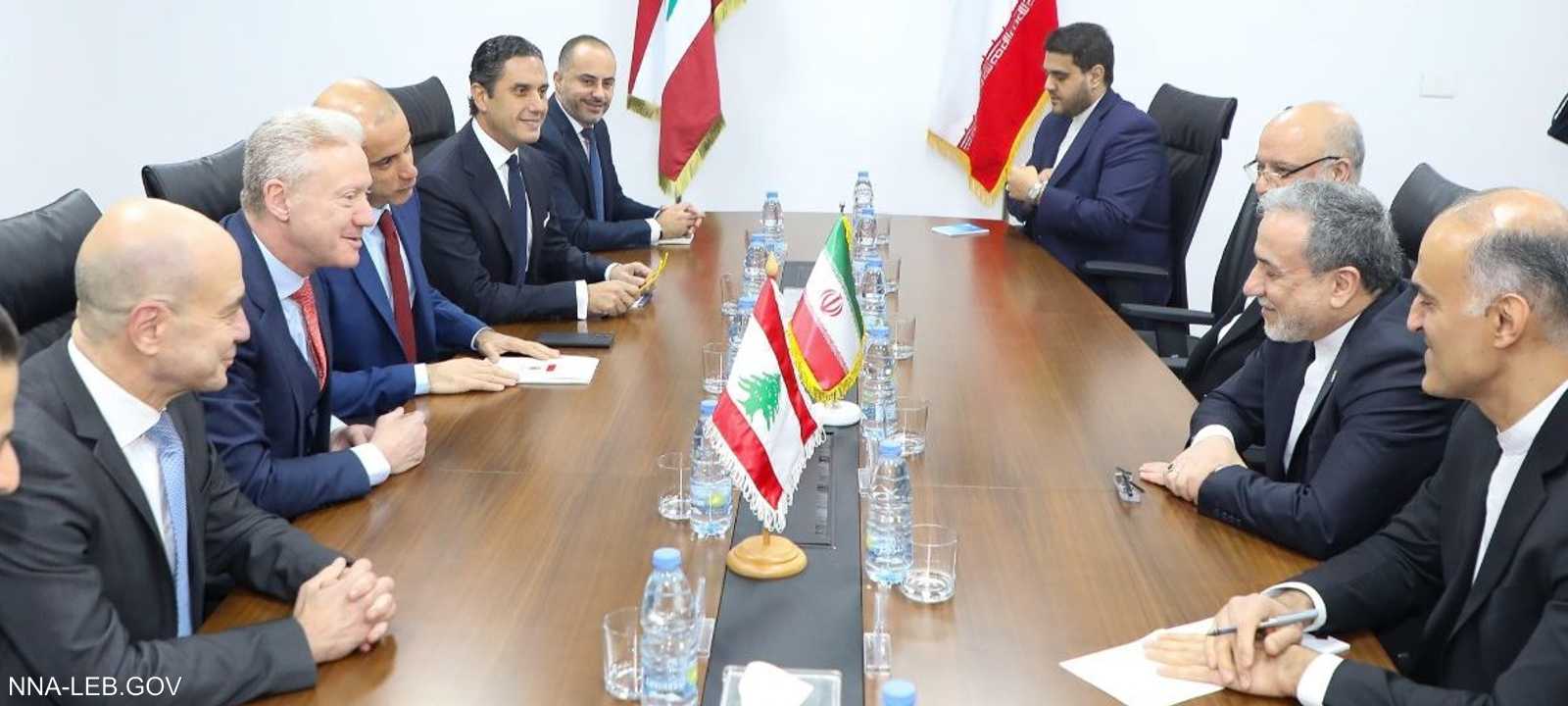 عراقجي التقى رجي في بيروت