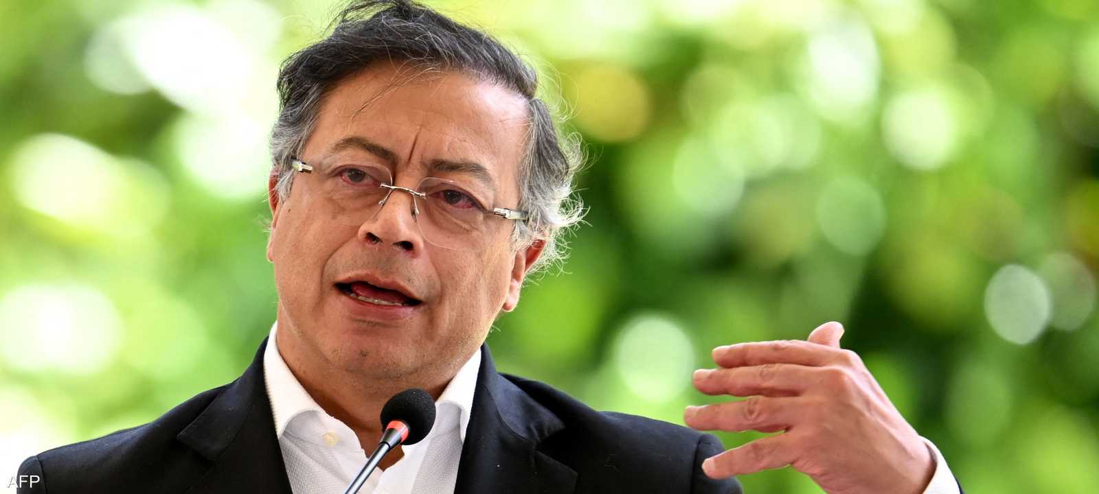 الرئيس الكولومبي غوستافو بيترو