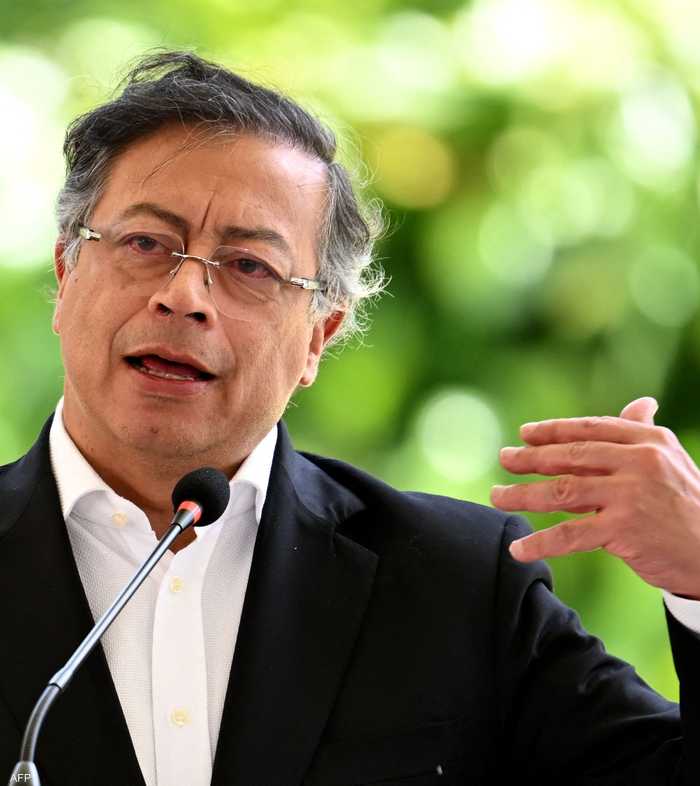 الرئيس الكولومبي غوستافو بيترو