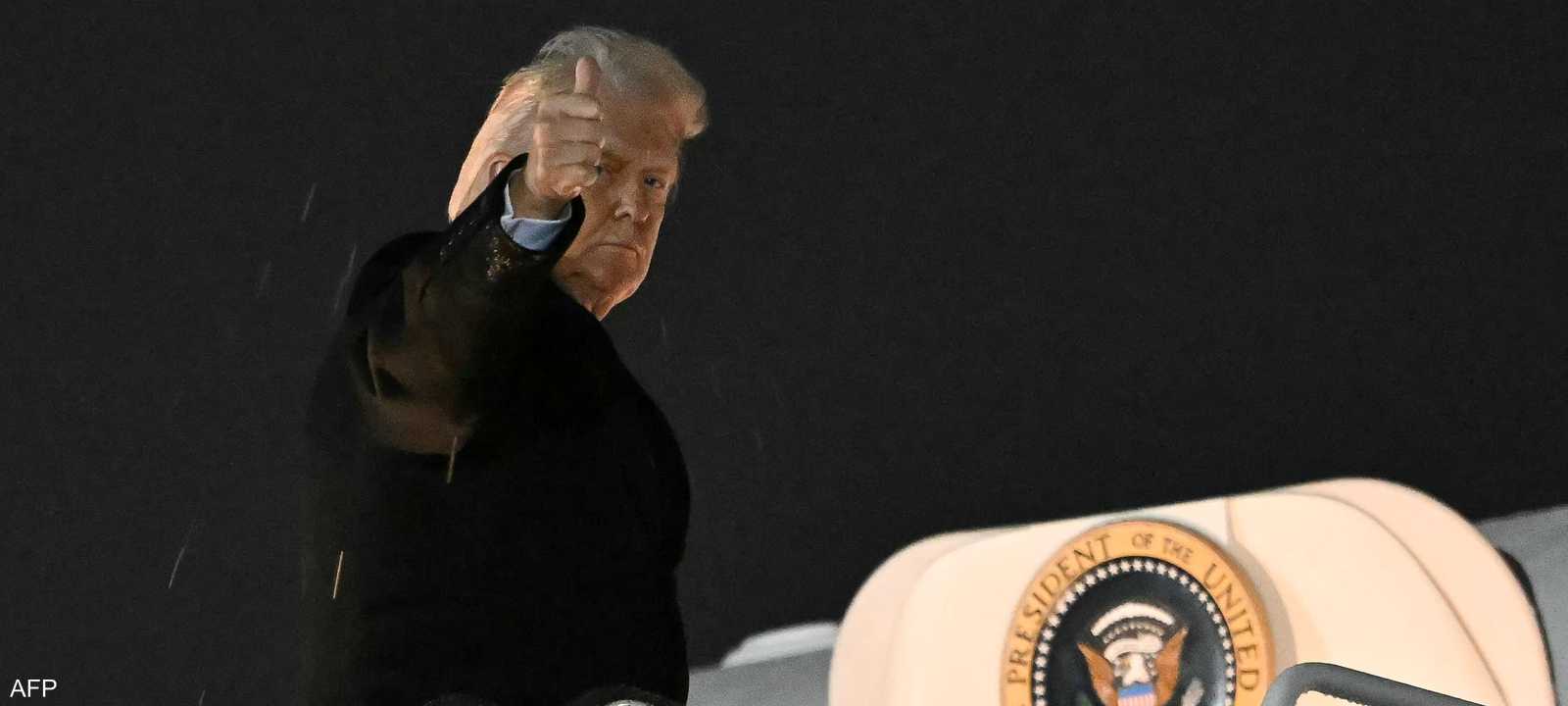 الرئيس الأميركي دونالد ترامب