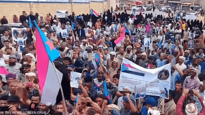 حشود جماهيرية في سقطرى تأييدا للمجلس الانتقالي الجنوبي