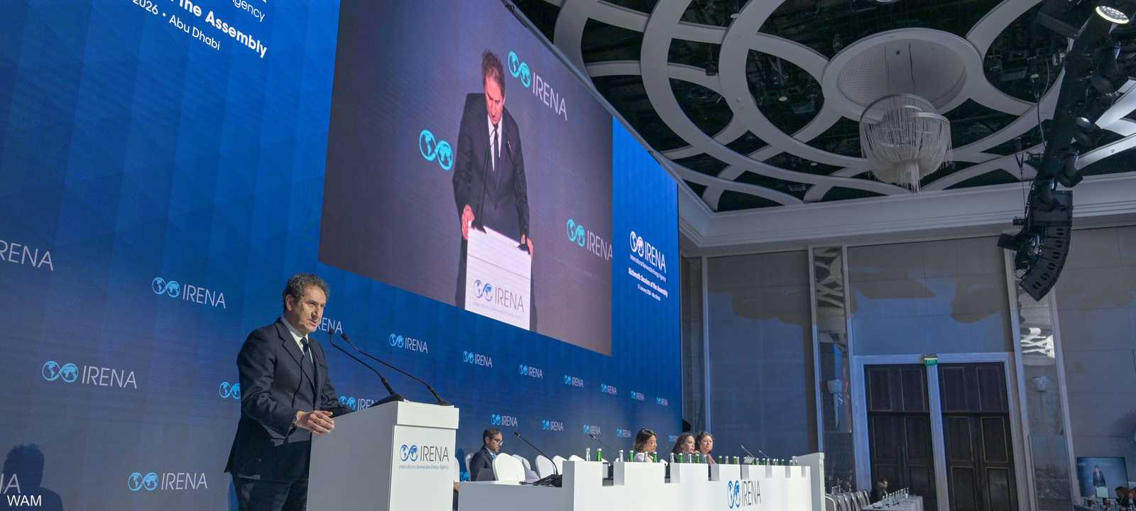 انطلاق أعمال الدورة الـ16 للجمعية العامة لـ"آيرينا" بأبوظبي