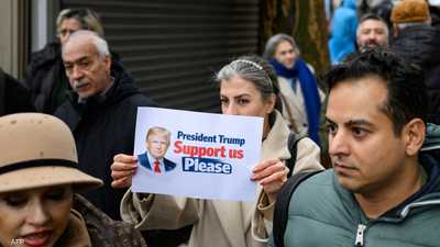 من مظاهر في إسطنبول مؤيدة للاحتجاجات في إيران