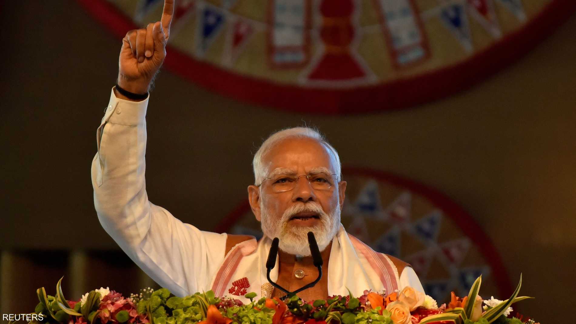 مودي: الهند تقترب بسرعة لتصبح ثالث أكبر اقتصاد في العالم 