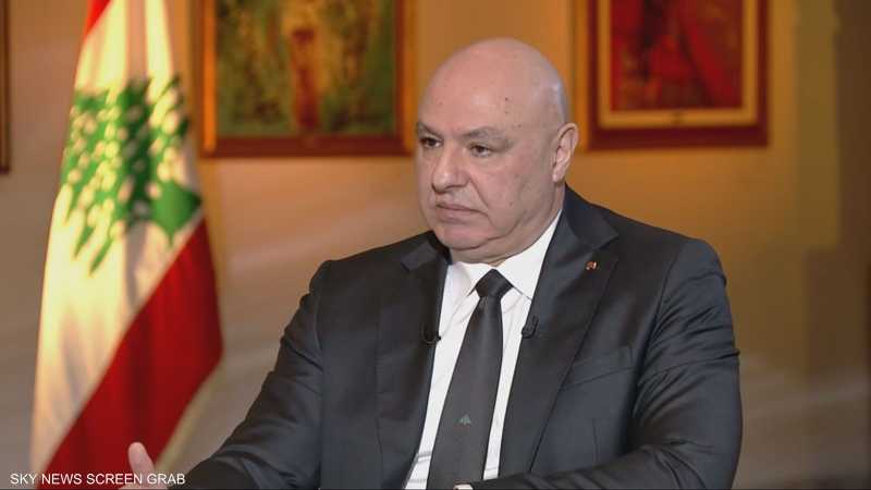 الرئيس اللبناني: قرار حصرية السلاح مطلب داخلي لبناء الدولة