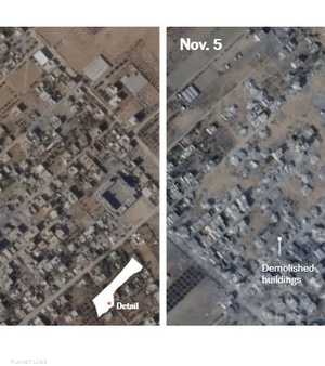 عمليات الهدم مستمرة في غزة رغم توقف الحرب