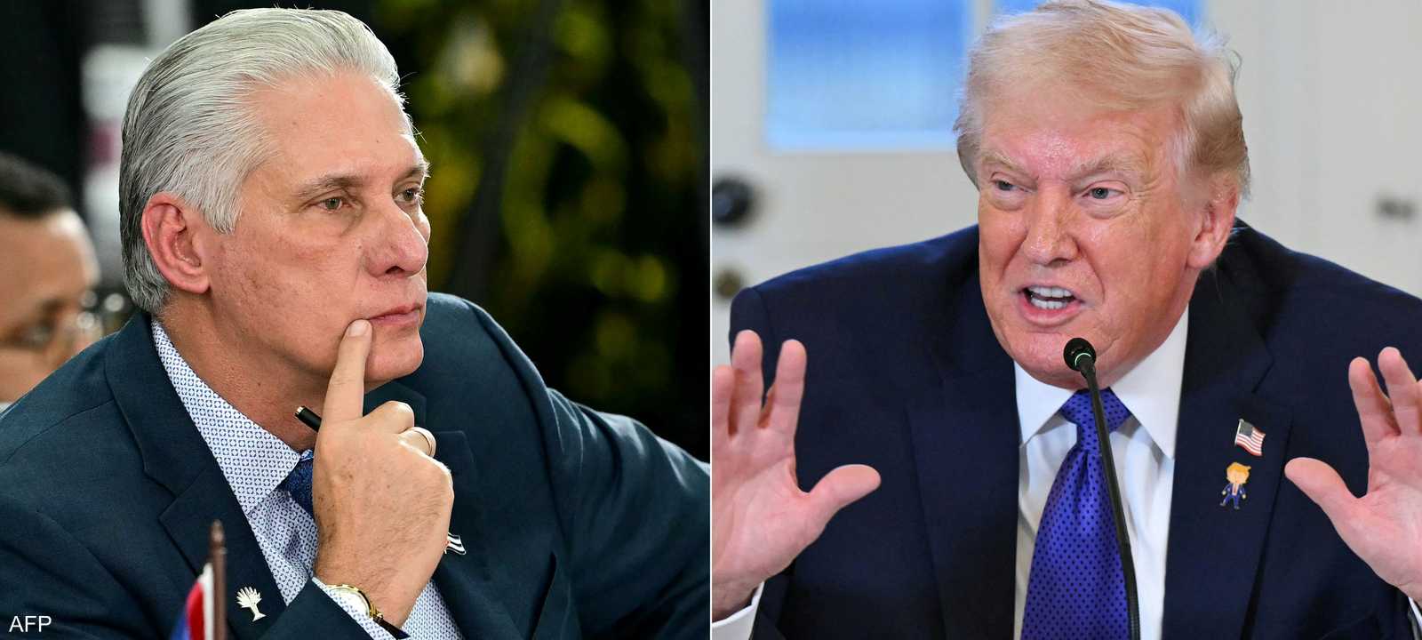 ترامب هدد كوبا بشكل علني