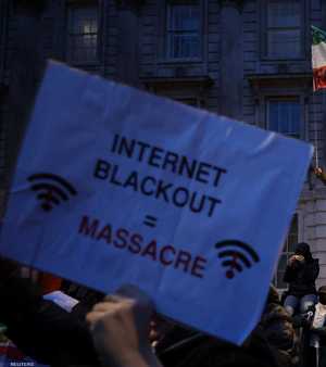 حجبت إيران الإنترنت بسبب اندلاع المظاهرات