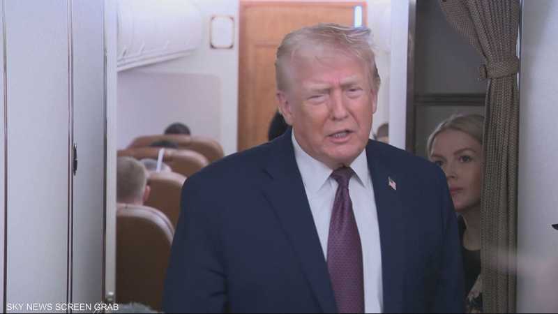 ترامب يبدأ اليوم دراسة الخيارات ضد إيران