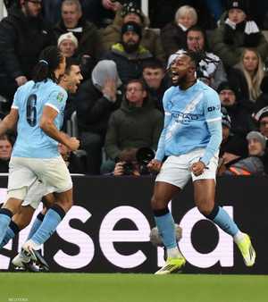 سجل أنطوان سيمينيو لاعب مانشستر سيتي ‌هدفا في المباراة