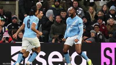 سجل أنطوان سيمينيو لاعب مانشستر سيتي ‌هدفا في المباراة