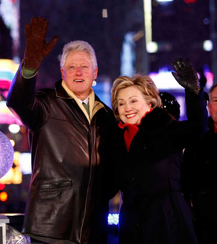 أرشيفية لبيل وهيلاري كلينتون
