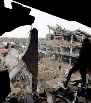 أرشيفية.. دمار هائل في قطاع غزة