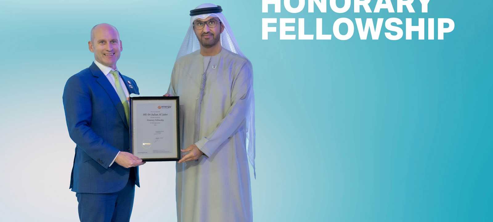 الجابر ينال زمالة معهد الطاقة لدفع أنظمة طاقة عالمية مستدامة