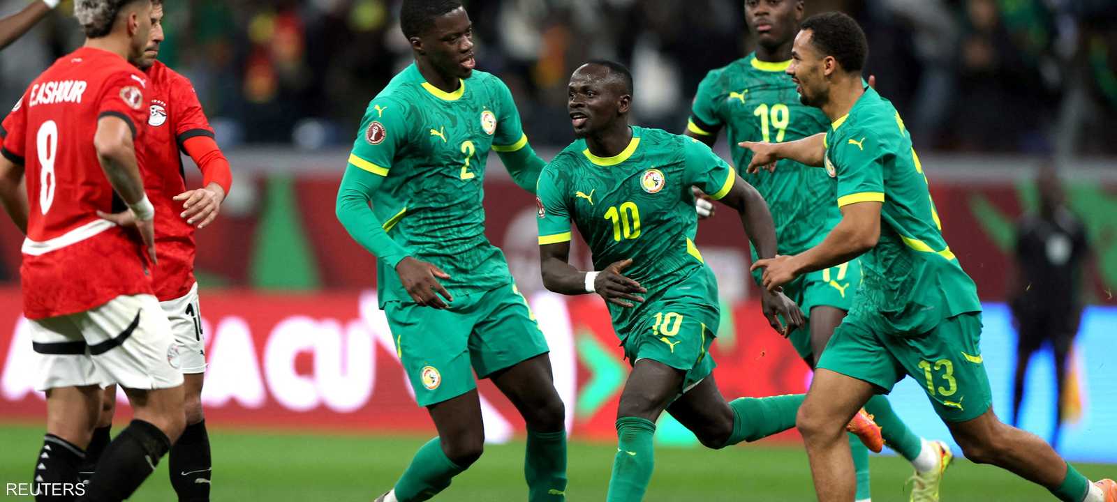 ساديو ماني أمام منتخب مصر