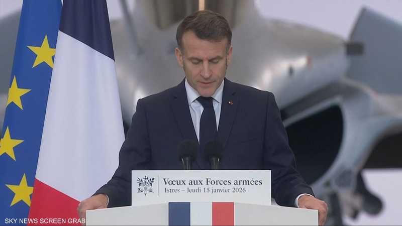 ماكرون يشدد على ضرورة وجود استراتيجية أوروبية دفاعية مستقلة
