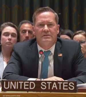 المندوب الأميركي: النظام الإيراني مسؤول عن معاناة شعبه