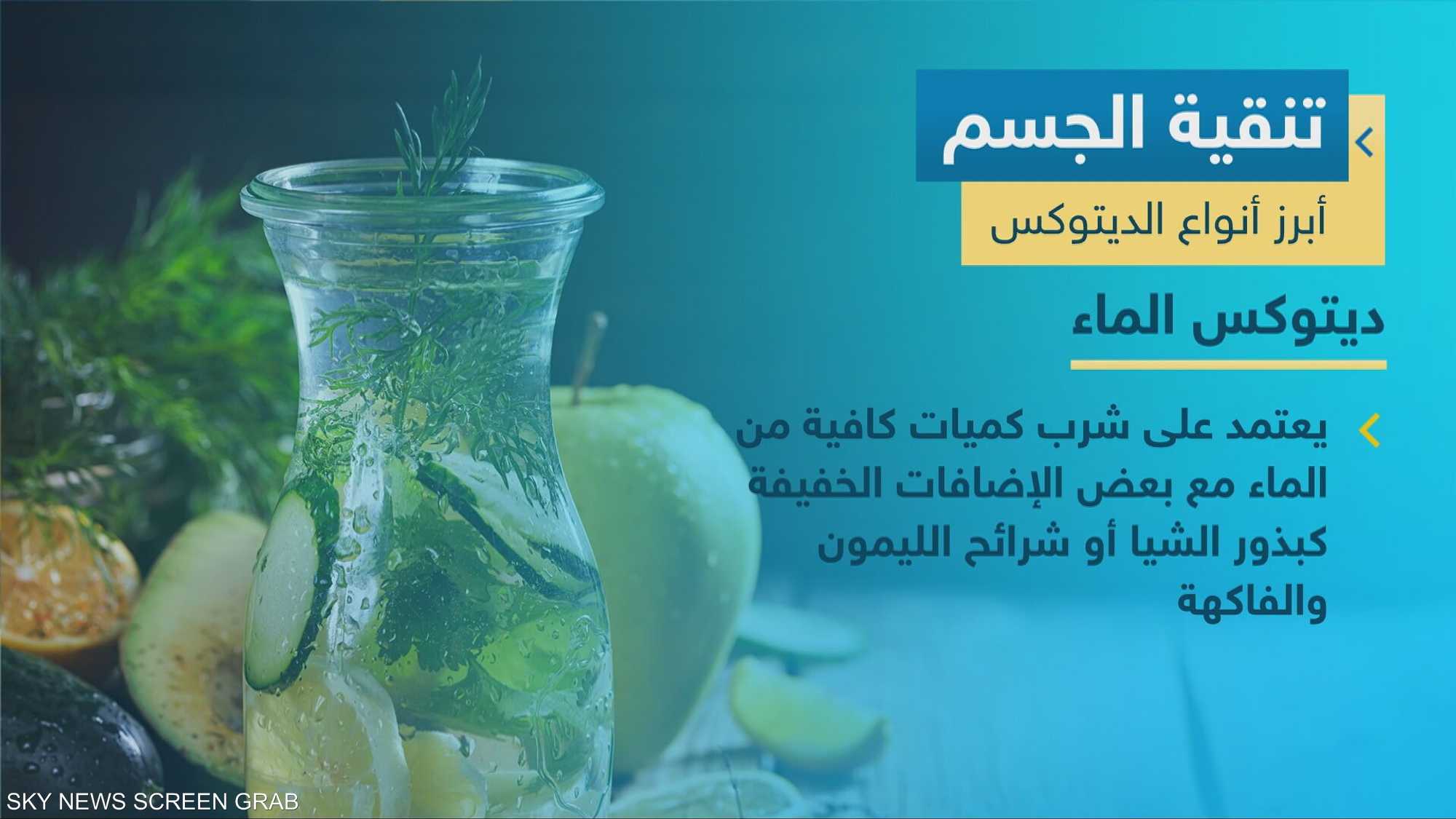 "الديتوكس" من فكرة إلى ترند عالمي وأسلوب حياة