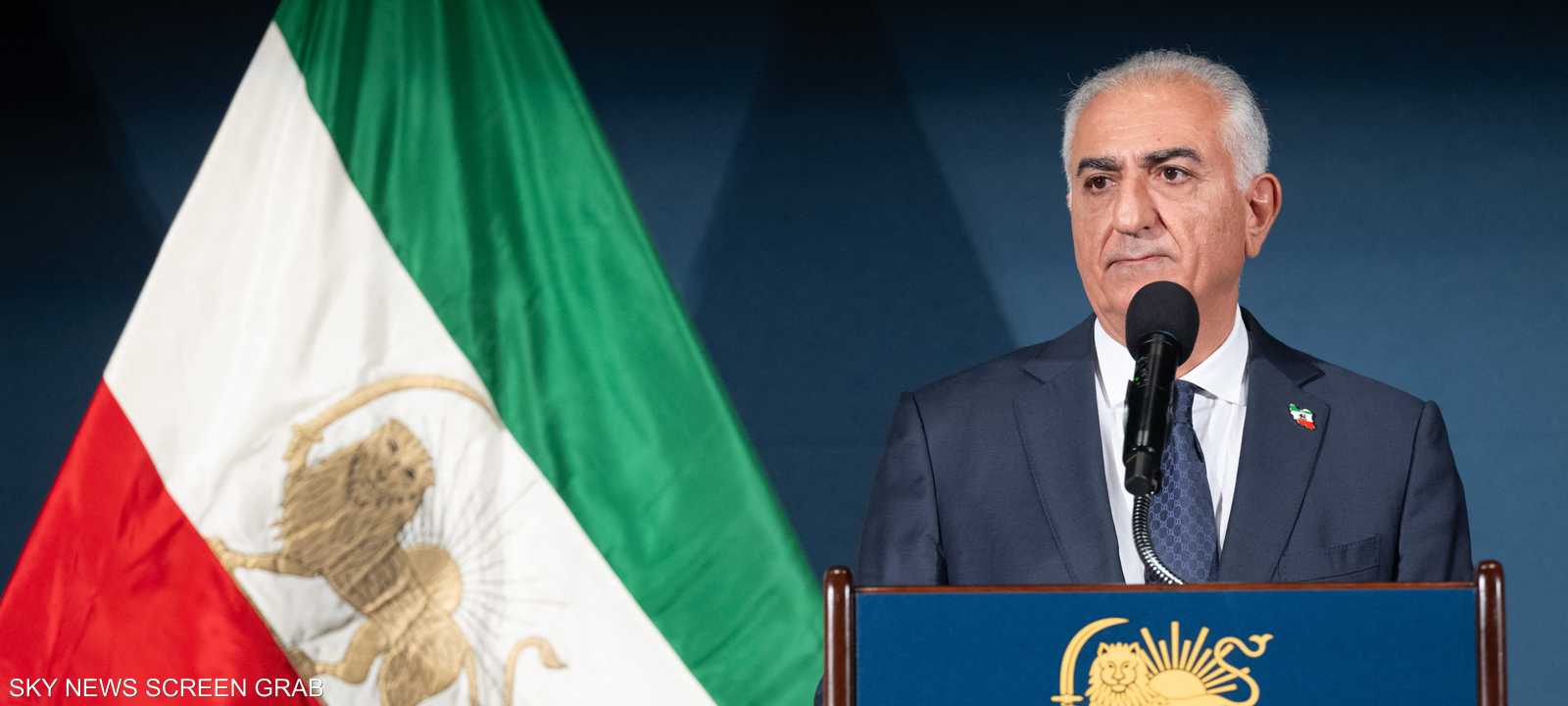 المعارض الإيراني رضا بهلوي