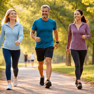 المشي له نتائج ممتازة في تحسين الصحة وخسارة الدهون