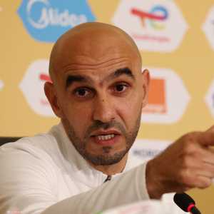 مدرب المنتخب المغربي وليد الركراكي