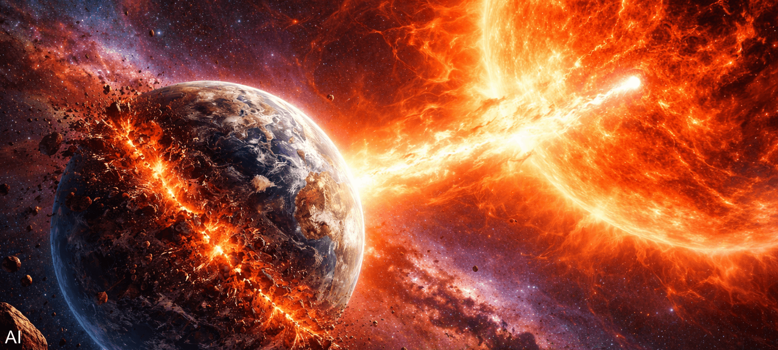 مصير كوكب الأرض قد يكون الفناء الكامل عندما تتمدد الشمس