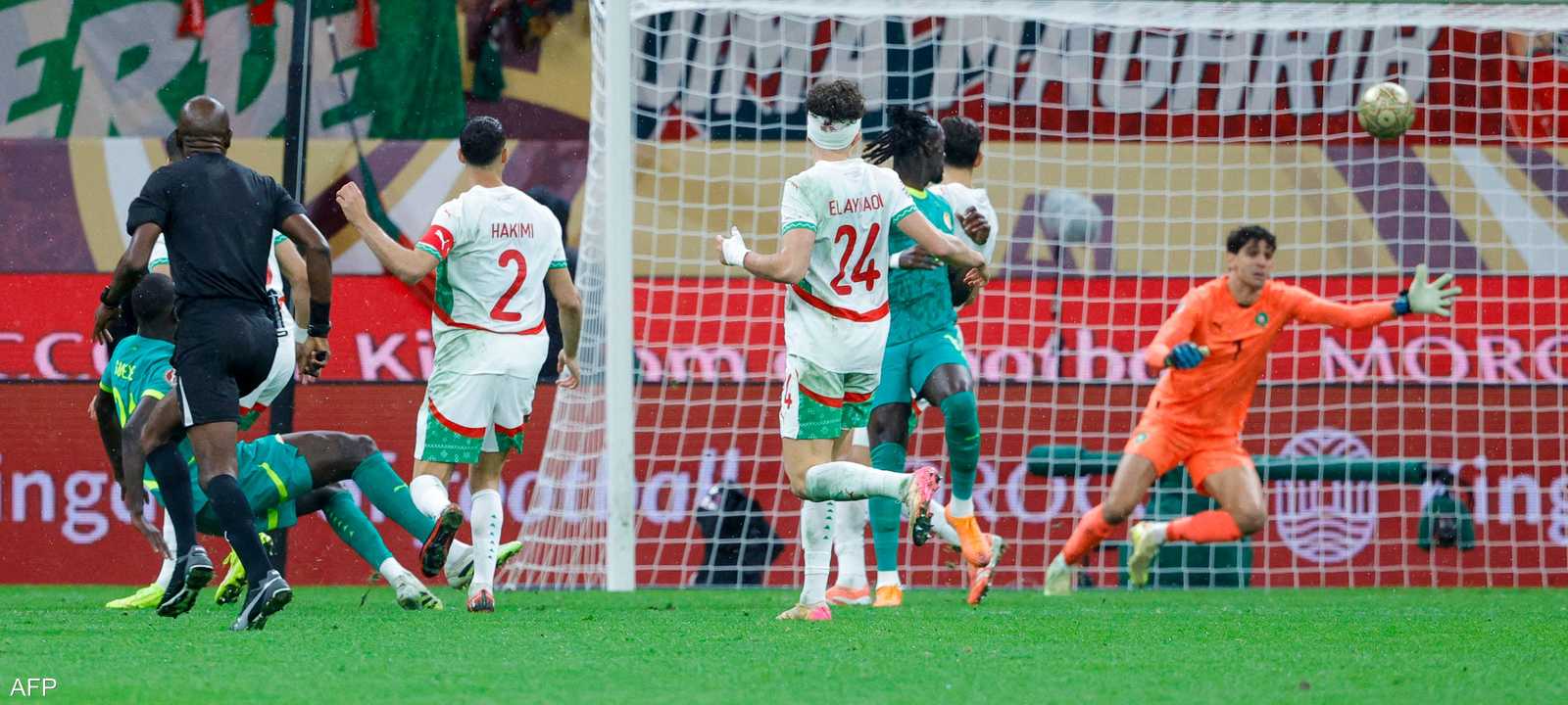 هدف بابي غايي في مرمى المغرب