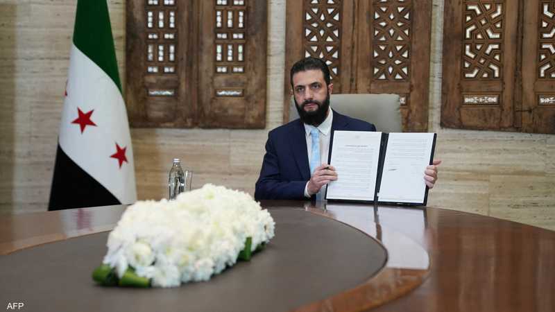 الرئيس السوري وقع اتفاق وقف إطلاق النار مع "قسد"