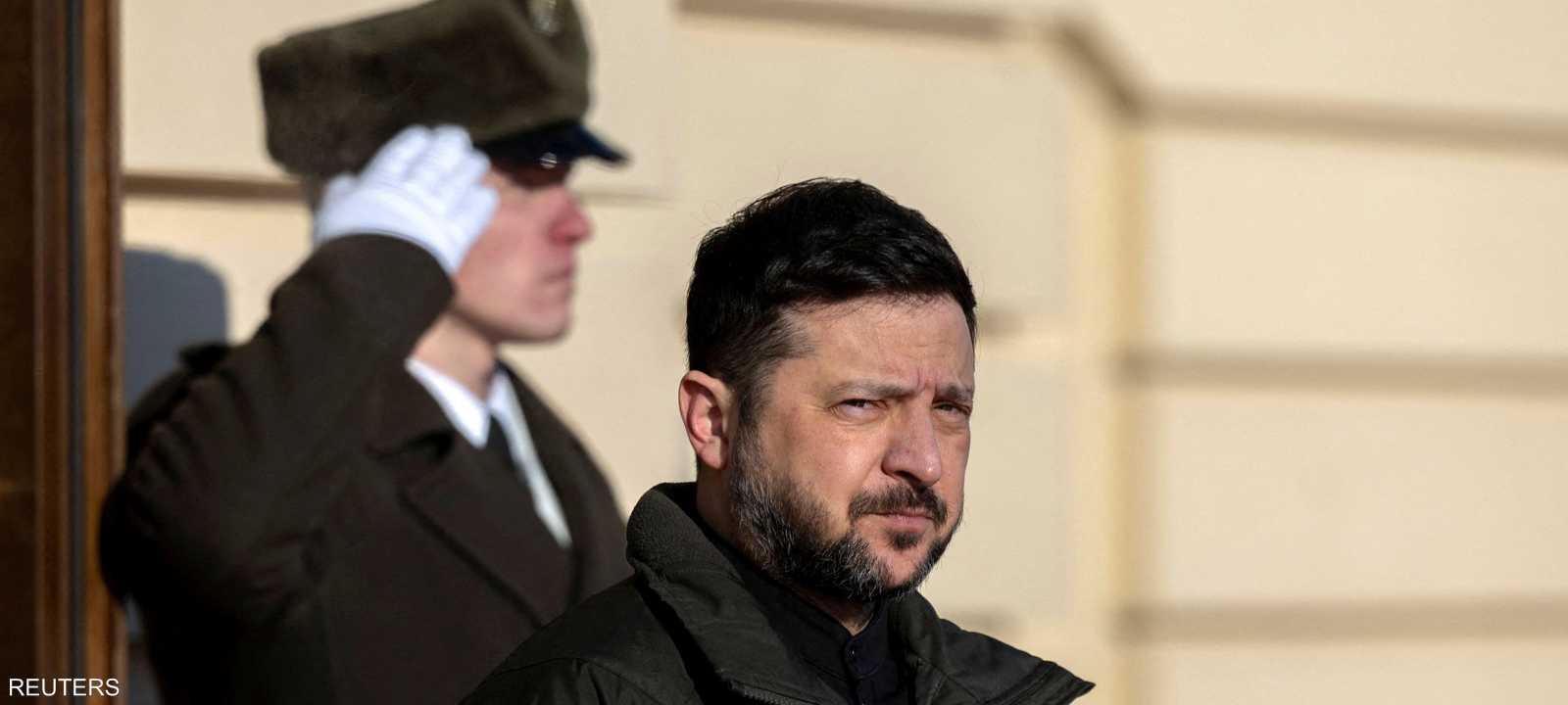 الرئيس الأوكراني فولوديمير زيلينسكي