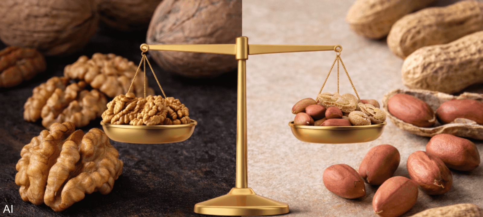 يتميّز الجوز بتركيز عالي من مضادات الأكسدة