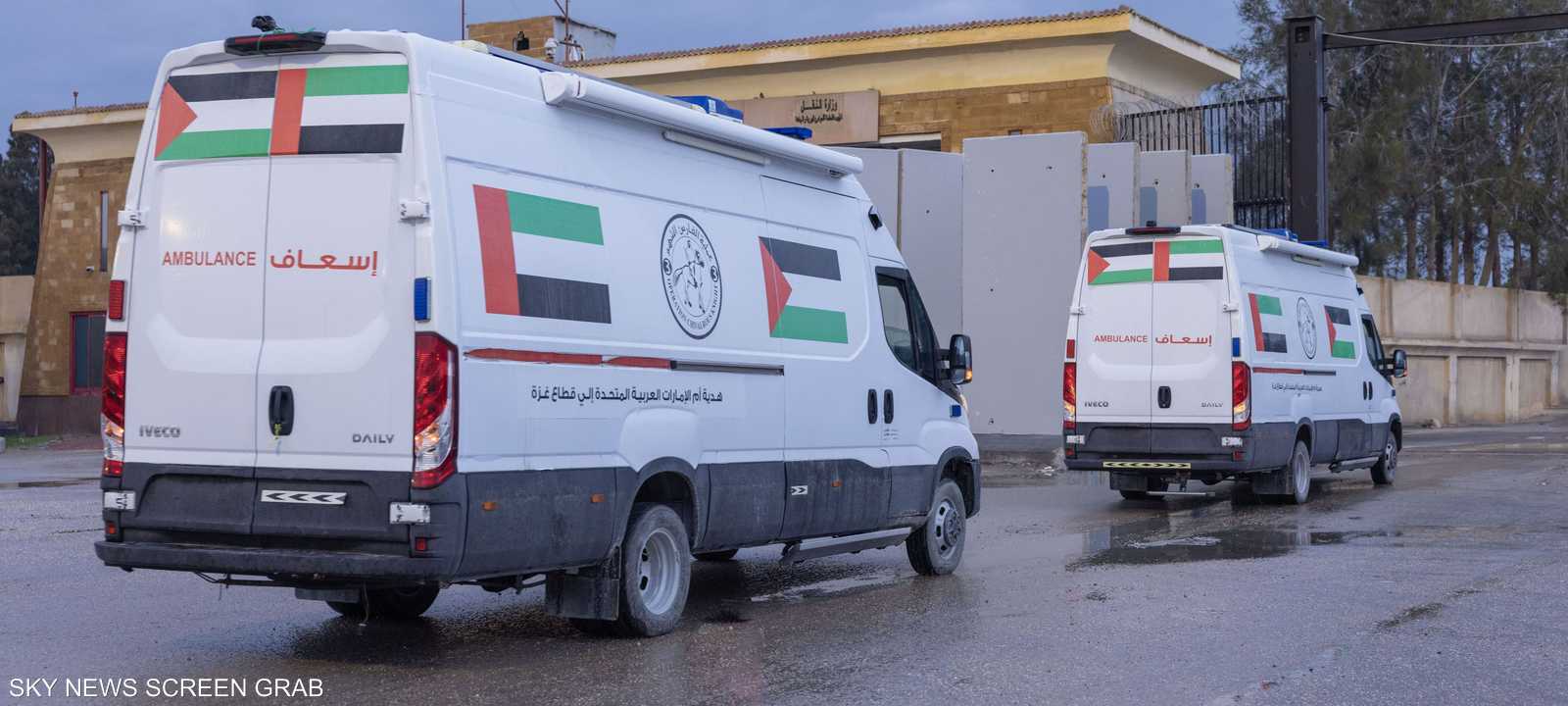 قوافل إماراتية جديدة تدخل غزة ضمن "الفارس الشهم 3"