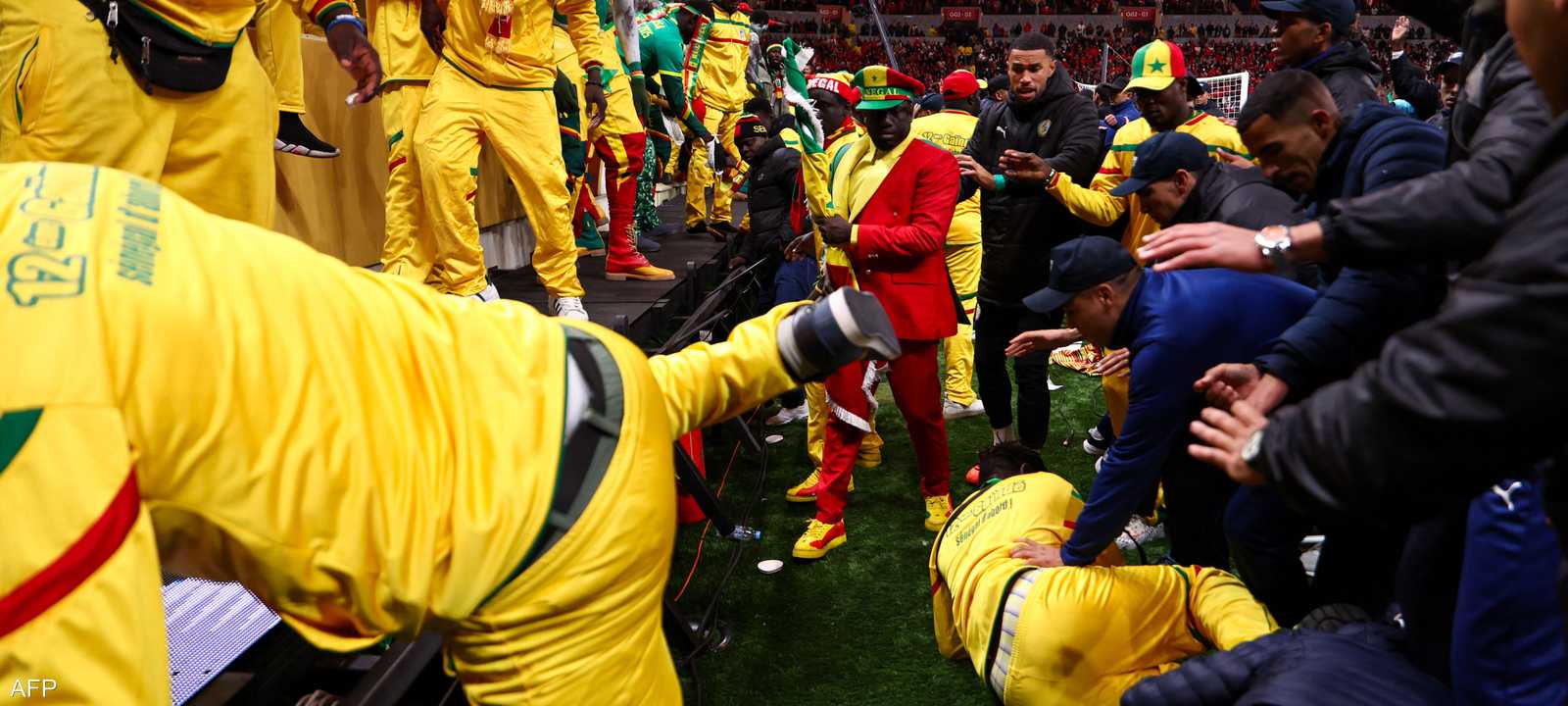 مشاكل جماهيرية في نهائي الأمم الإفريقية