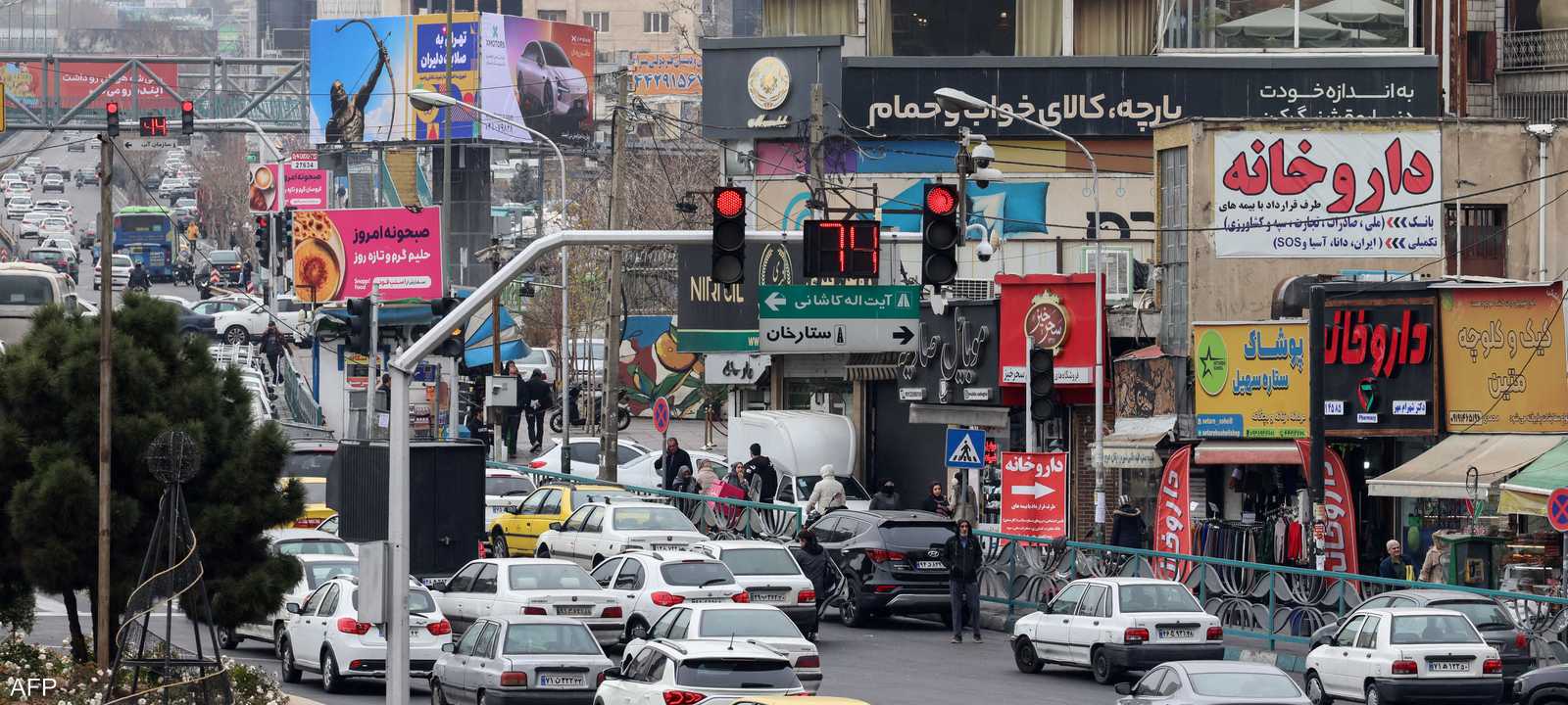 صور حديثة لشوارع طهران