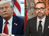 الملك محمد السادس ودونالد ترامب