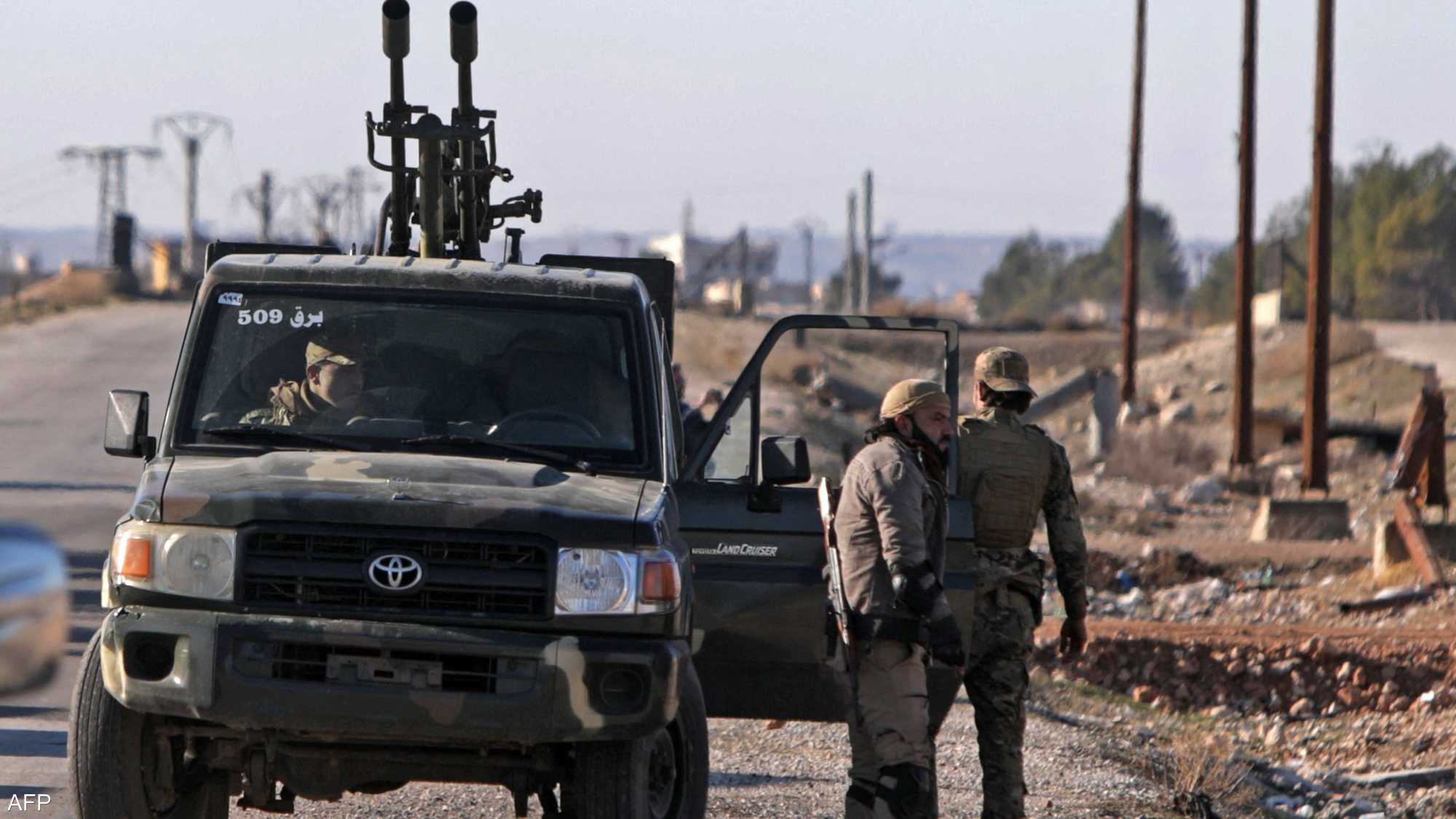 قوات تابعة للجيش السوري شرقي حلب