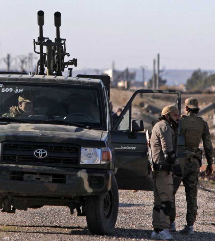 قوات تابعة للجيش السوري شرقي حلب