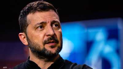 الرئيس الأوكراني فولوديمير زيلينسكي