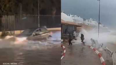فيديو: أمطار غزيرة تجتاح مدنا تونسية.. تأهب وتعطيل للدراسة