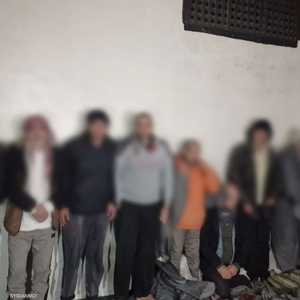 الداخلية السورية نشرت صورة للمعتقلين من داعش