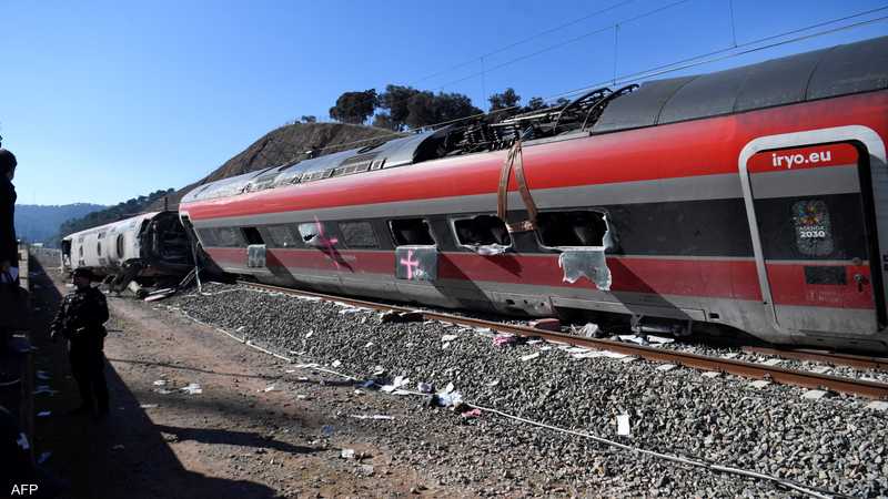 حادثة قطار المميت في إسبانيا