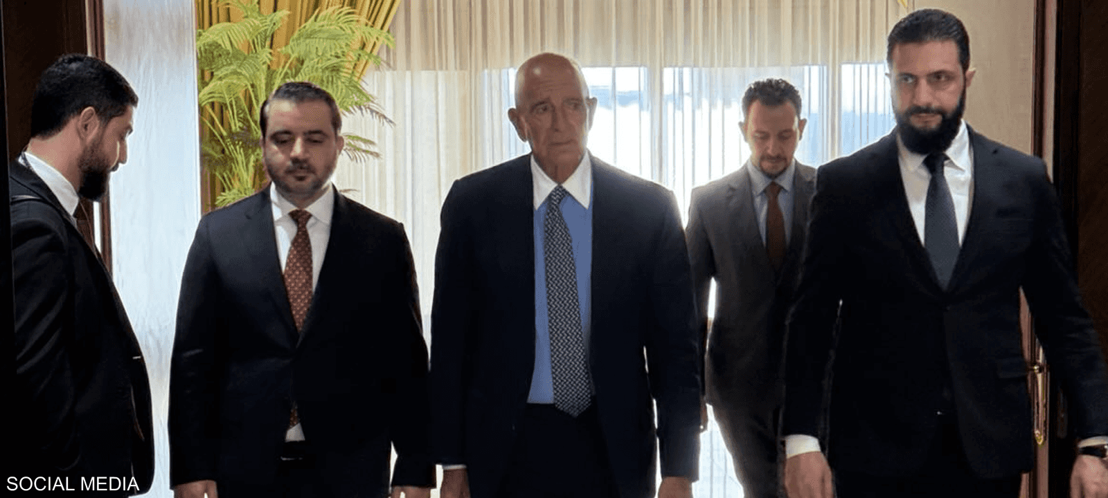 توم براك وأحمد الشرع