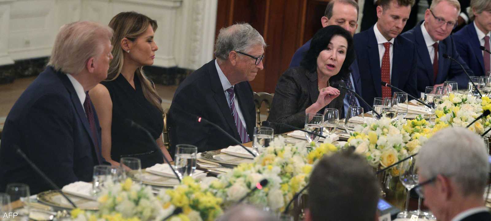 ترامب مع رؤساء شركات التكنولوجيا الكبرى