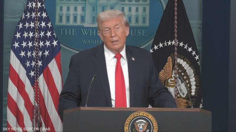 ترامب يؤكد أنه يسعى إلى حل أزمة سد النهضة بين مصر وإثيوبيا