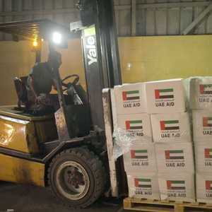 المساعدات الإنسانية الإماراتية تتواصل إلى غزة