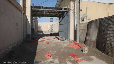 فريق صحيفة ذا ناشيونال يدخل سجن الشدادي في الحسكة