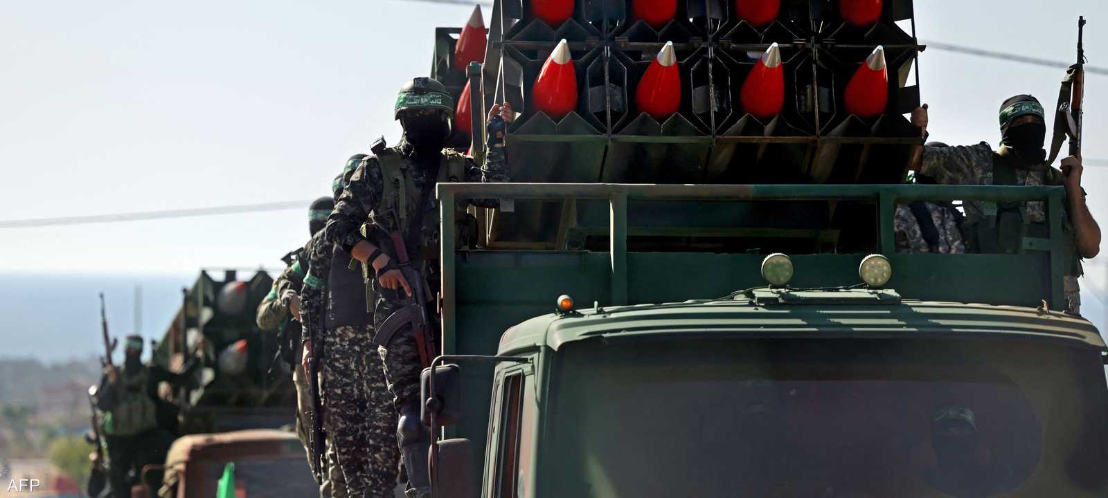 عرض عسكري لكتائب القسام - أرشيف